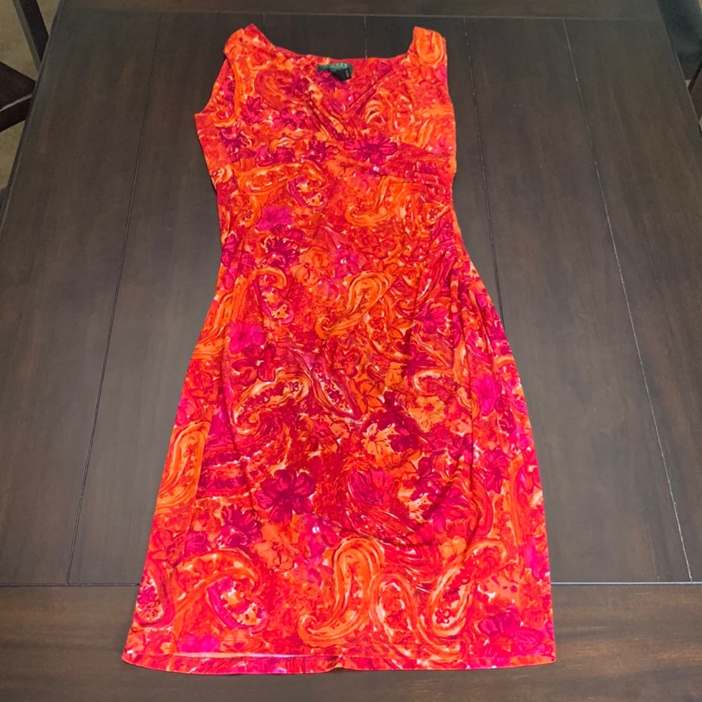 Ralph Lauren Ruched Dress
